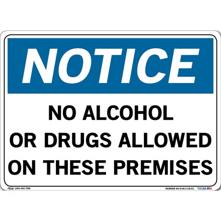 Vestil Vinyl Label Sign, 10-1/2" Height, 14-1/2" Width, Vinyl Label, Rectangle, English SI-N-06-C-LB-011